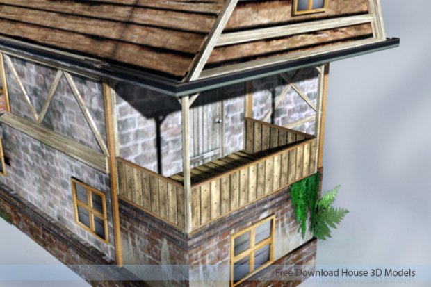 老房子3D模型1