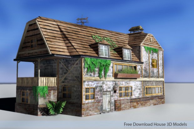 老房子3D模型2