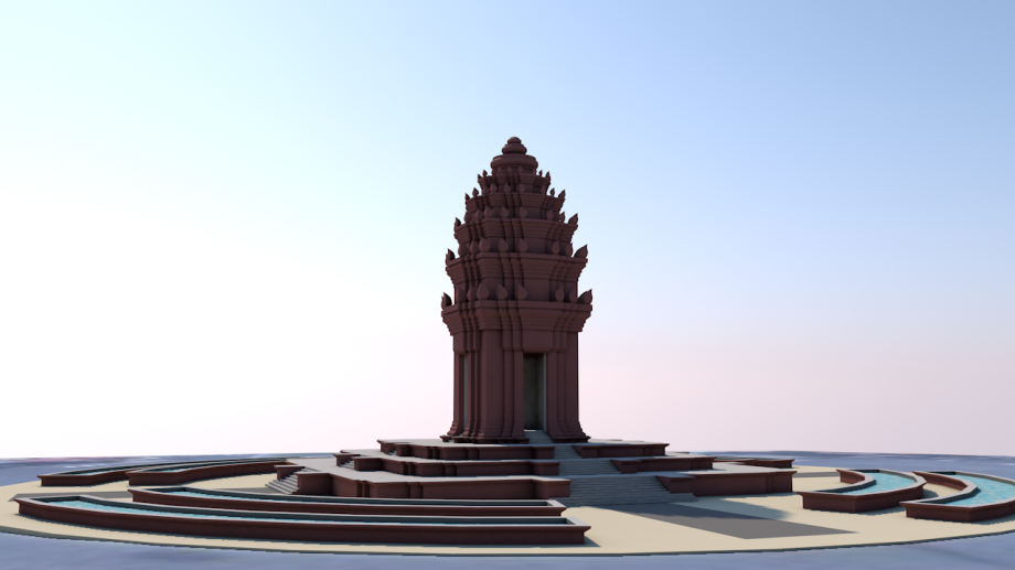 独立纪念碑3D模型3