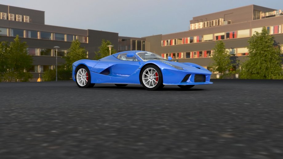 法拉利跑车3D模型0