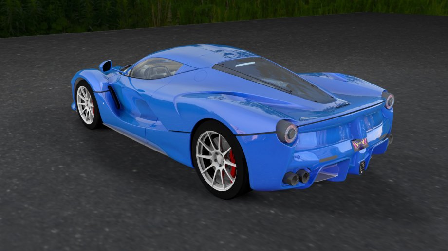 法拉利跑车3D模型2