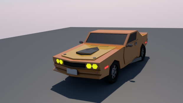 游戏汽车3D模型0