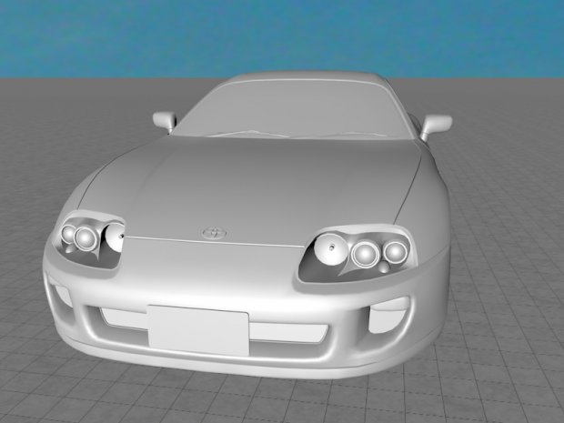 3D丰田汽车模型0