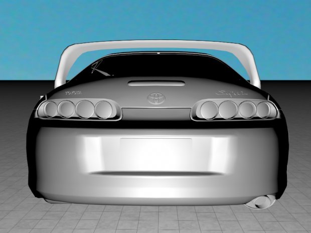 3D丰田汽车模型1