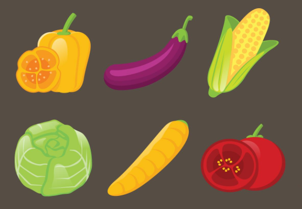 各种蔬菜插图0