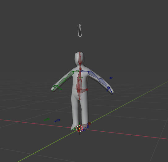低聚人体3D模型1