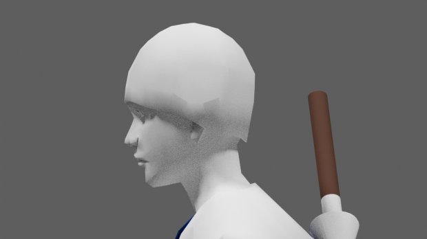 日本忍者3D模型2