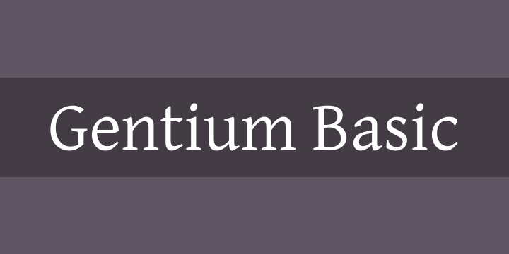 Gentium Basic0