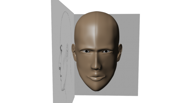 标准人头3D模型0