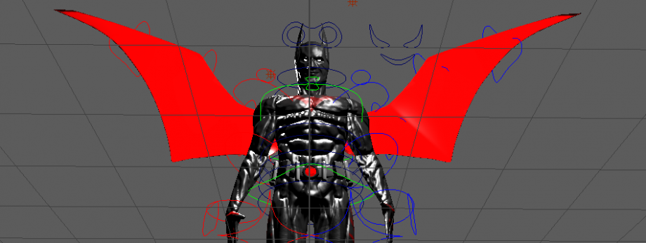 高质量蝙蝠侠3D模型1