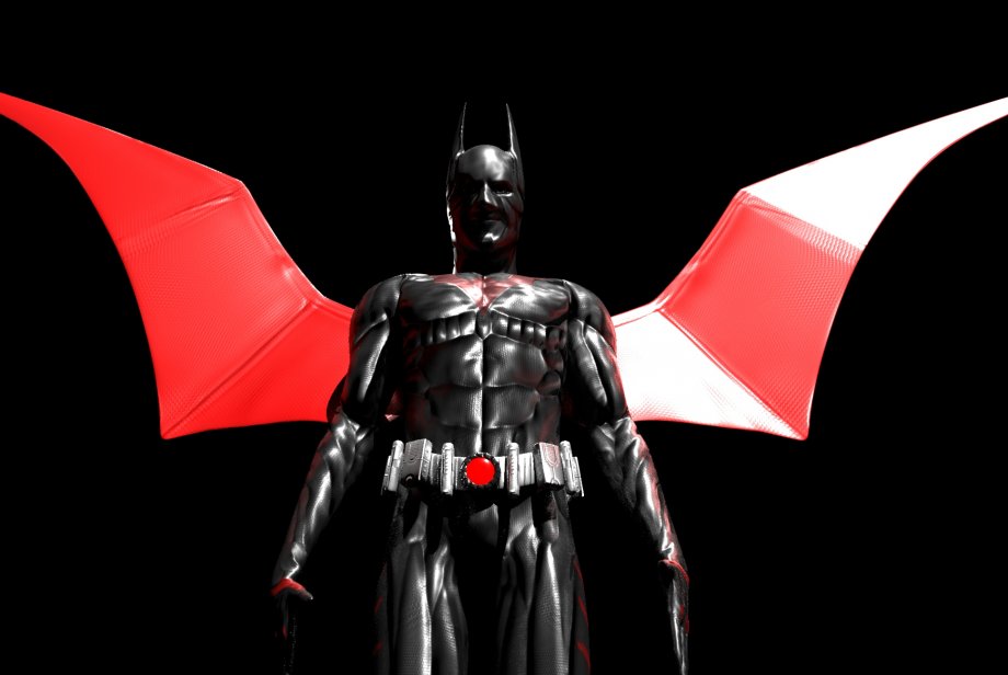 高质量蝙蝠侠3D模型0