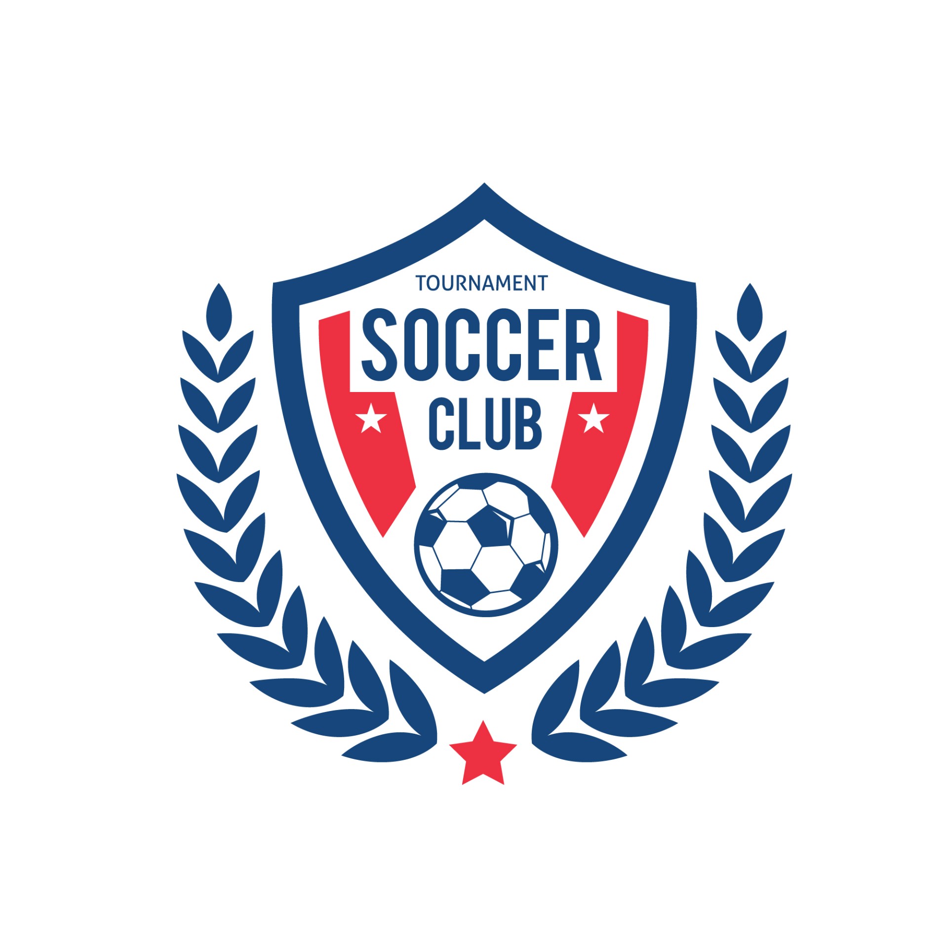 足球队徽章Logo矢量图0