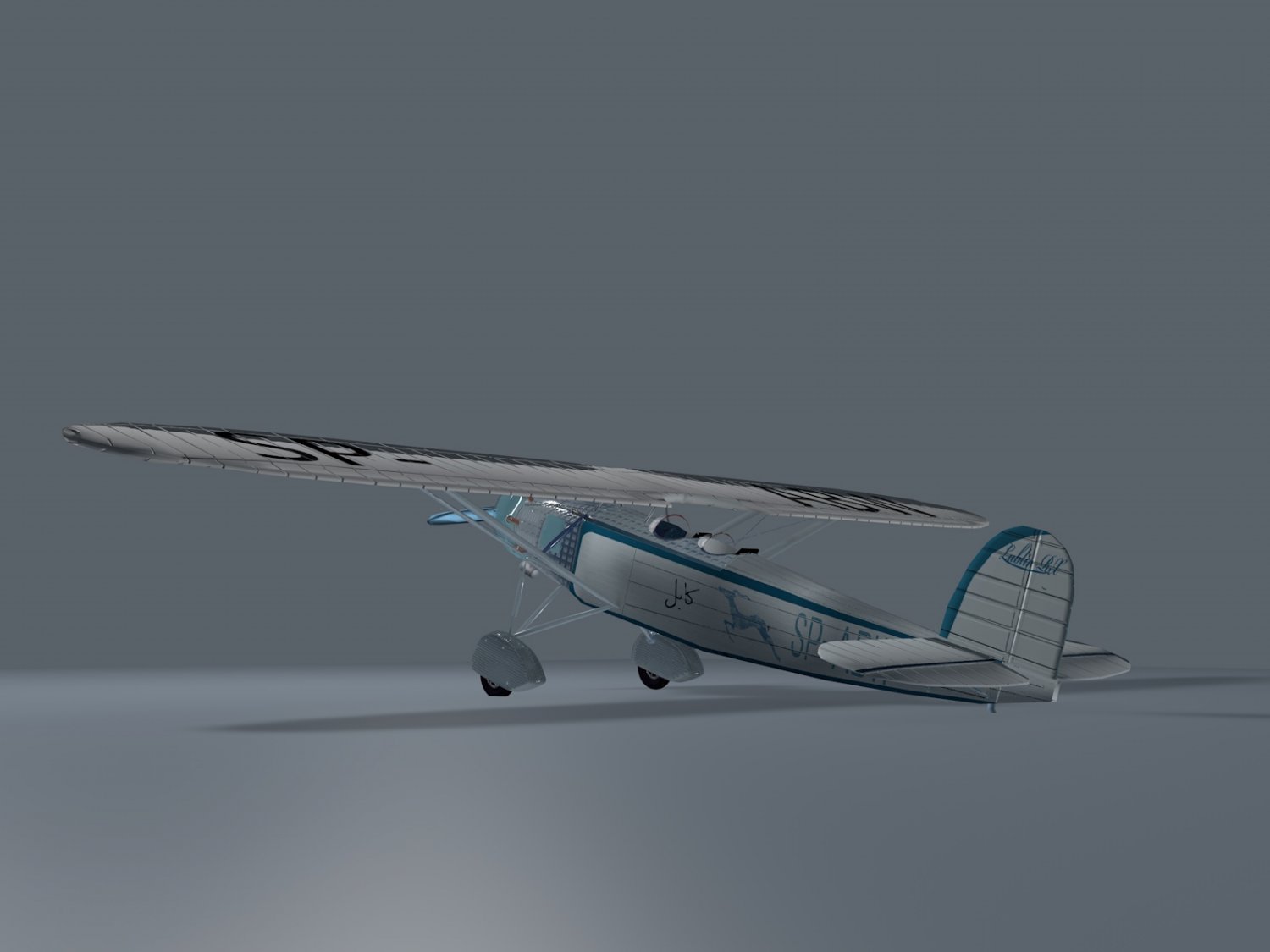 复古飞机模型0