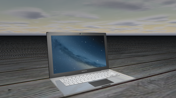 MacBookPro笔记本3D模型0