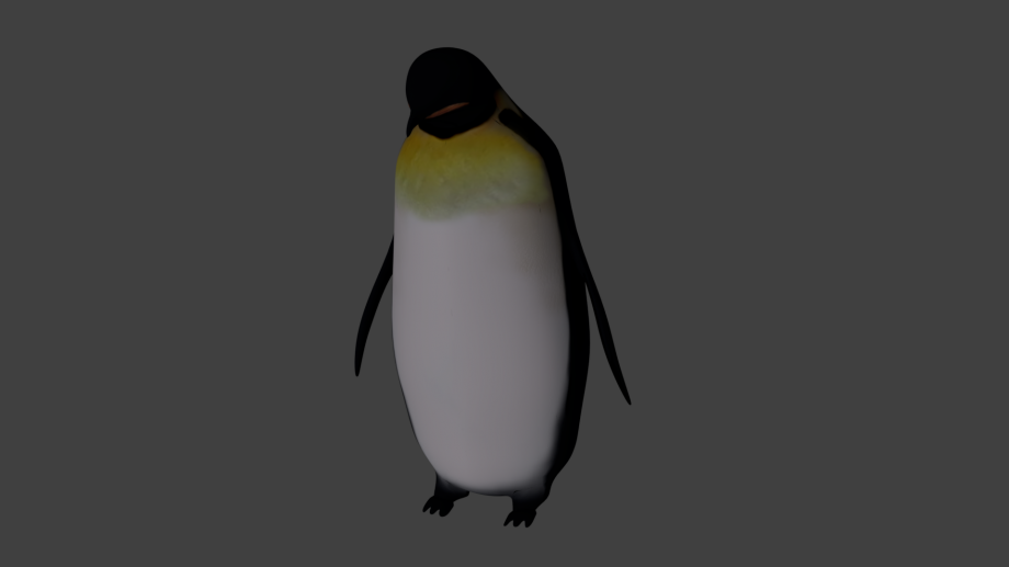 帝企鹅3D模型0