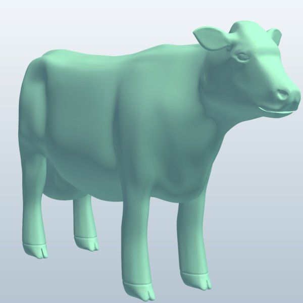 牛3D模型0