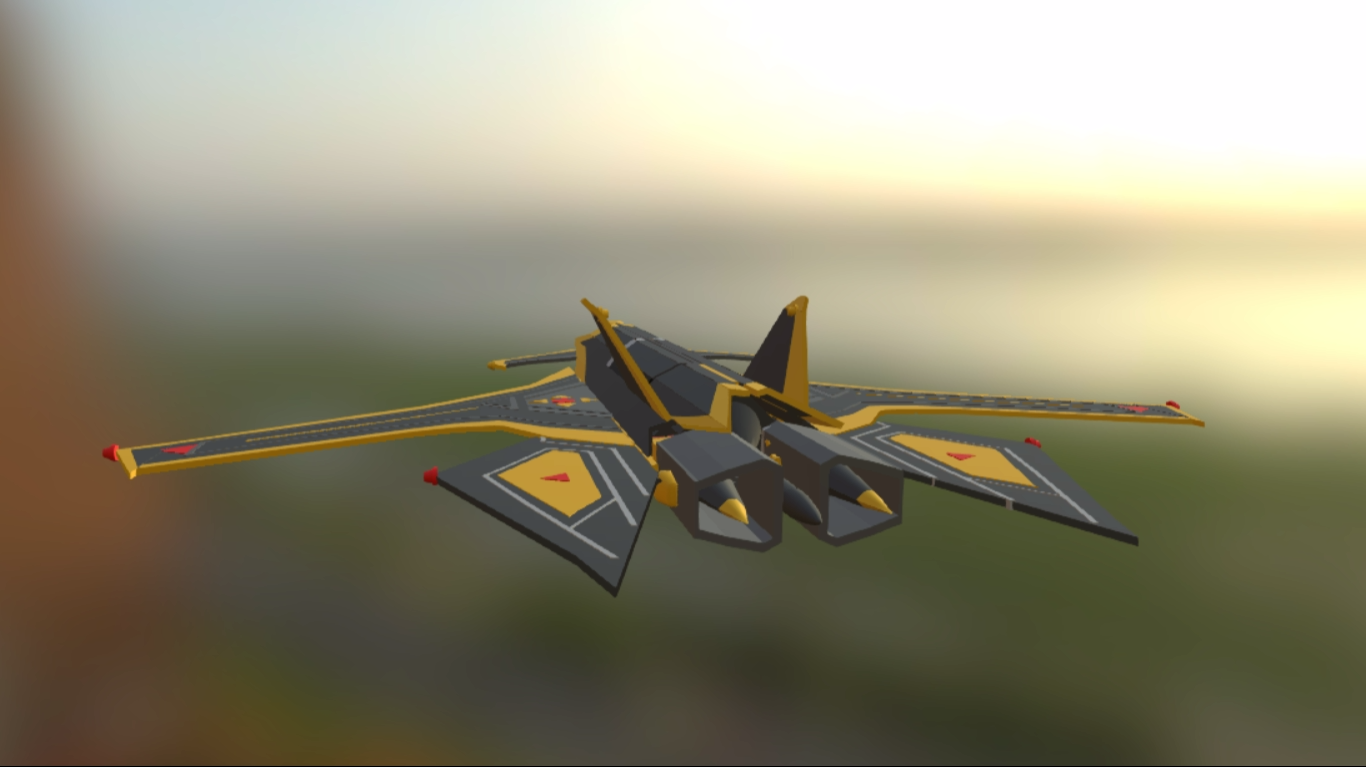 战斗机3d模型1