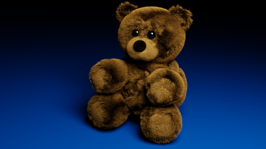 泰迪熊玩偶3D模型0