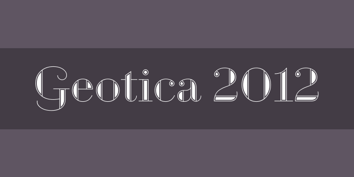 Geotica 20120