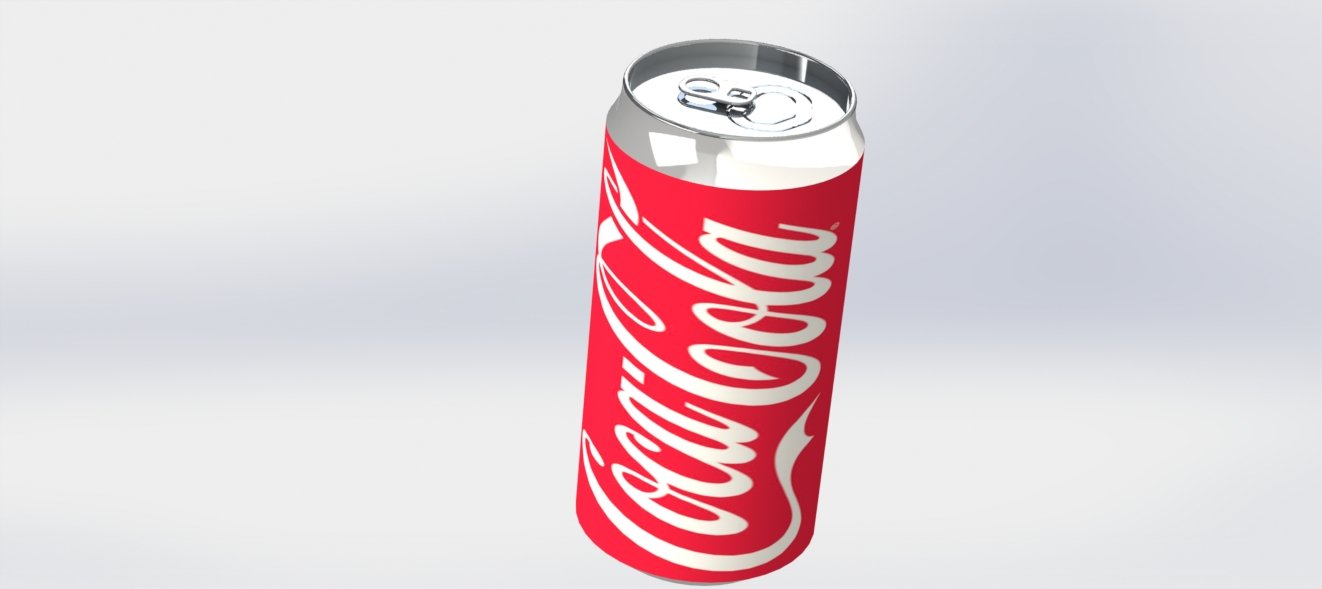 可口可乐易拉罐3d模型0