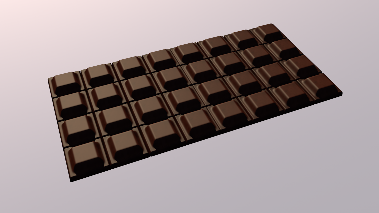 巧克力3d模型0