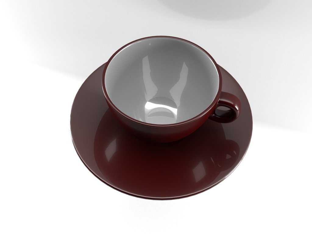 咖啡杯套装3d模型2