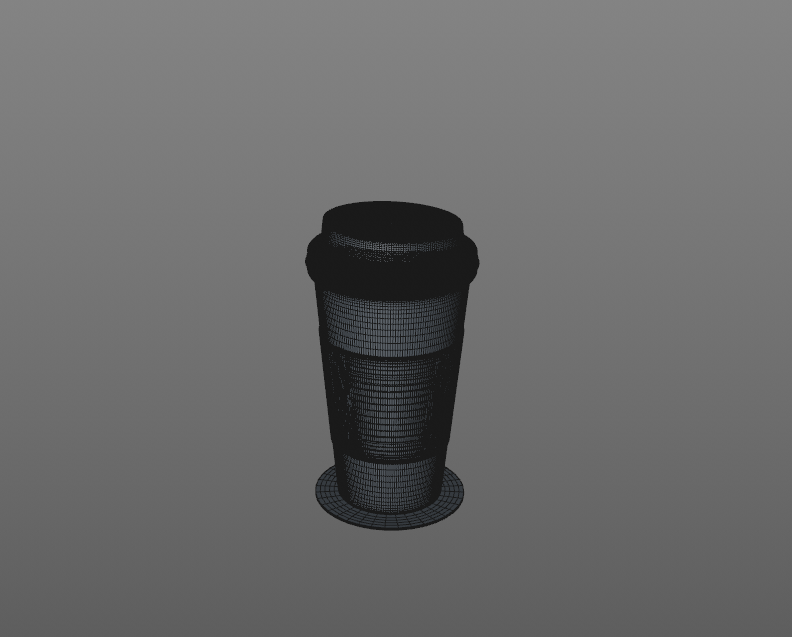 大杯咖啡杯3d模型3