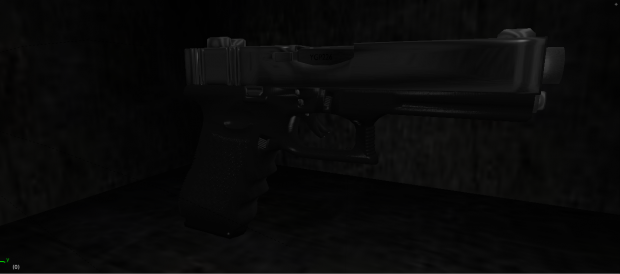格洛克手枪3D模型2