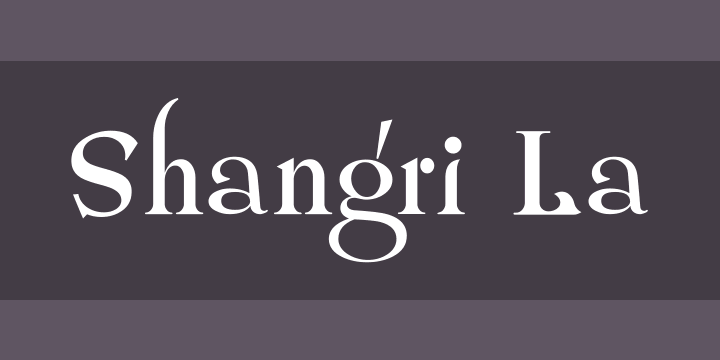 Shangri La0