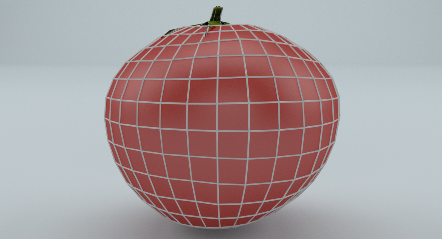 番茄3d模型2