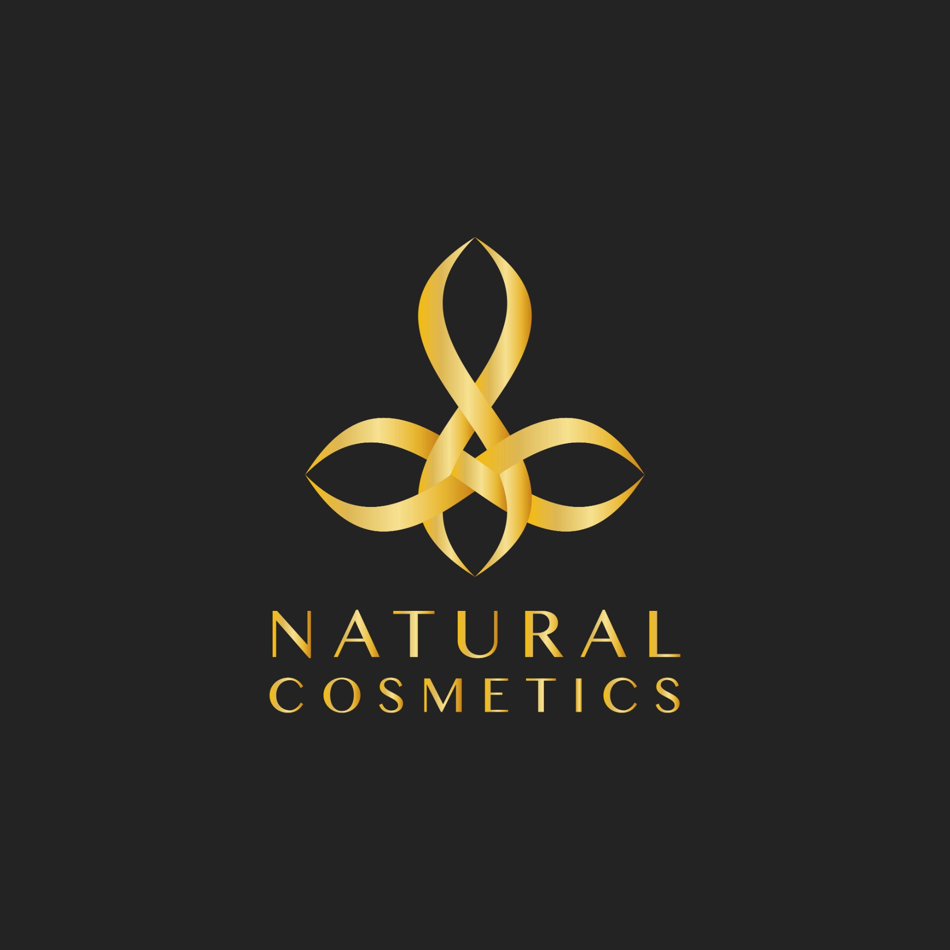 天然化妆品Logo矢量图0