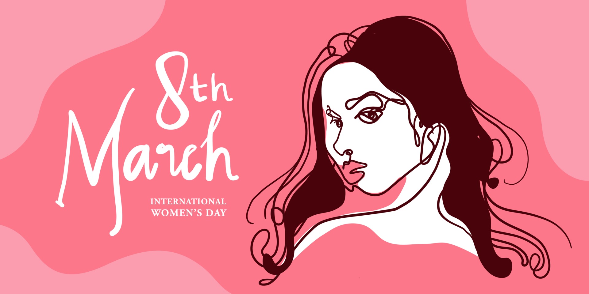 国际妇女节横幅海报插图0