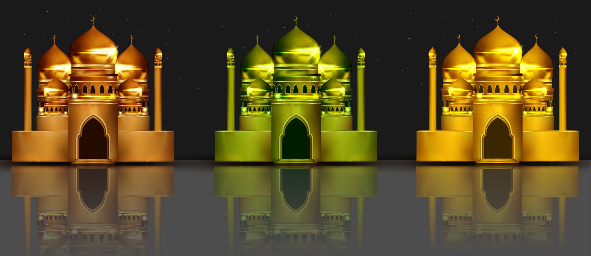 清真寺建筑模型插图0