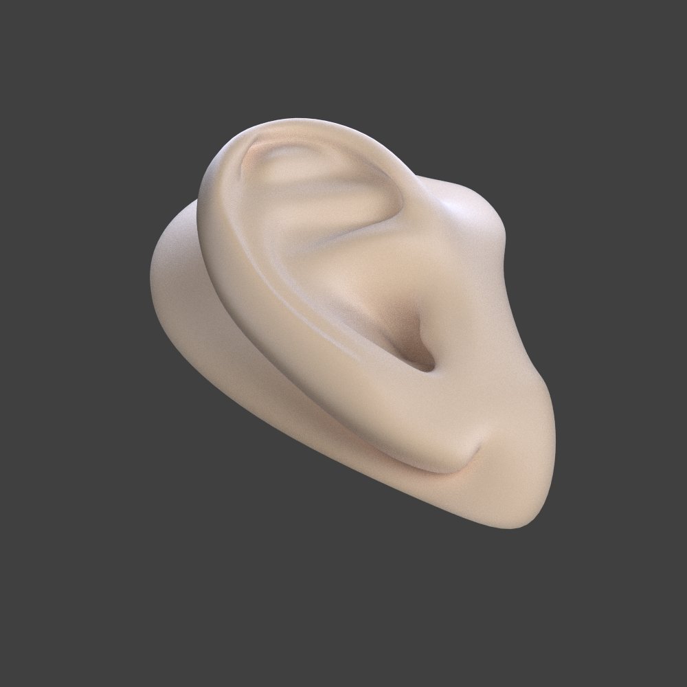 耳朵3d模型1
