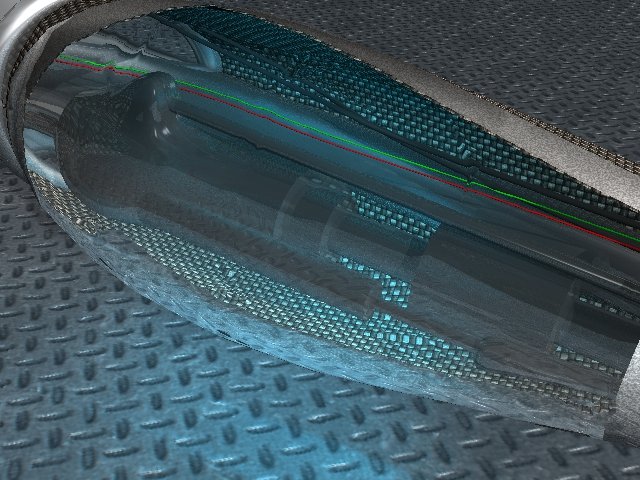 机器人腿3d模型2