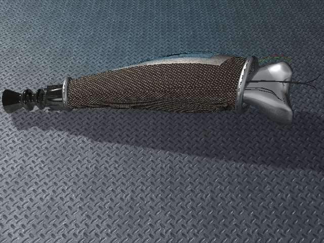 机器人腿3d模型0
