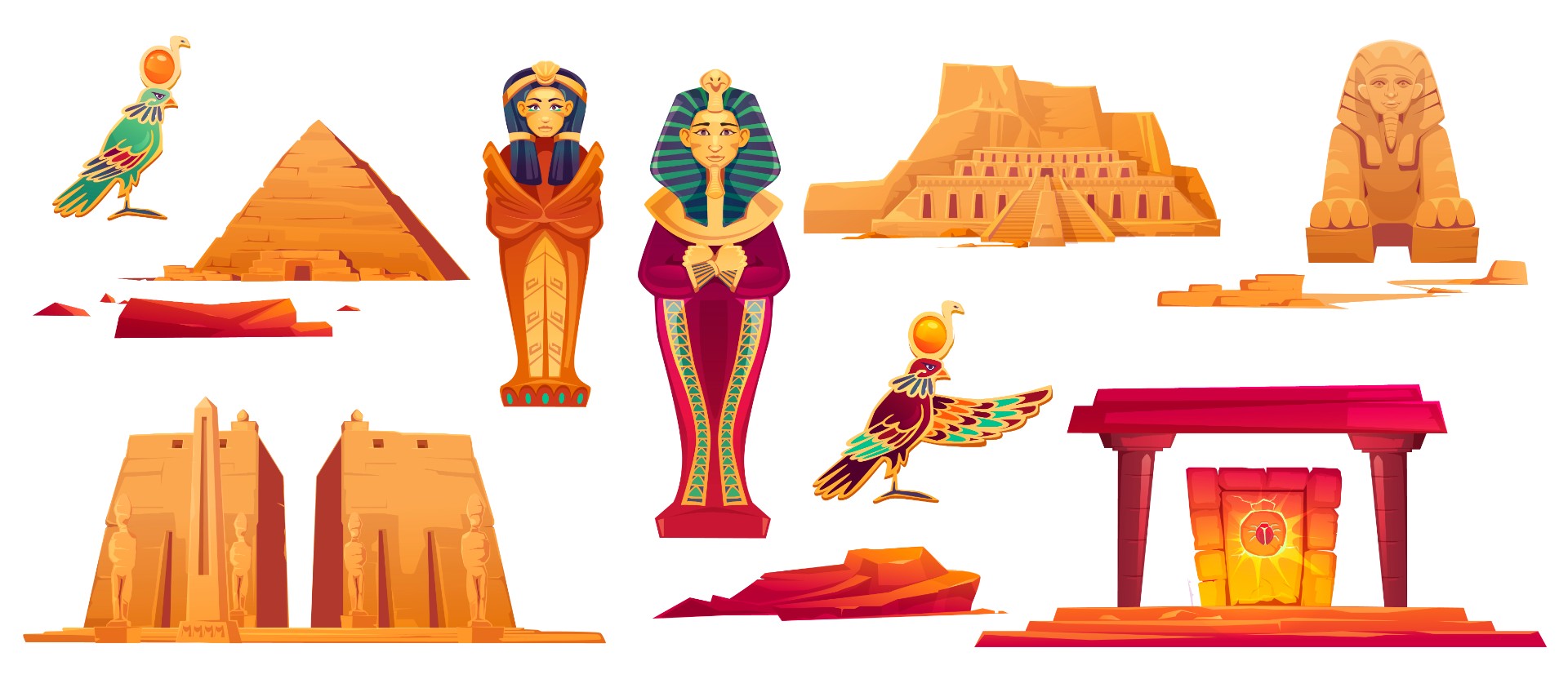 古埃及地标景点插图0