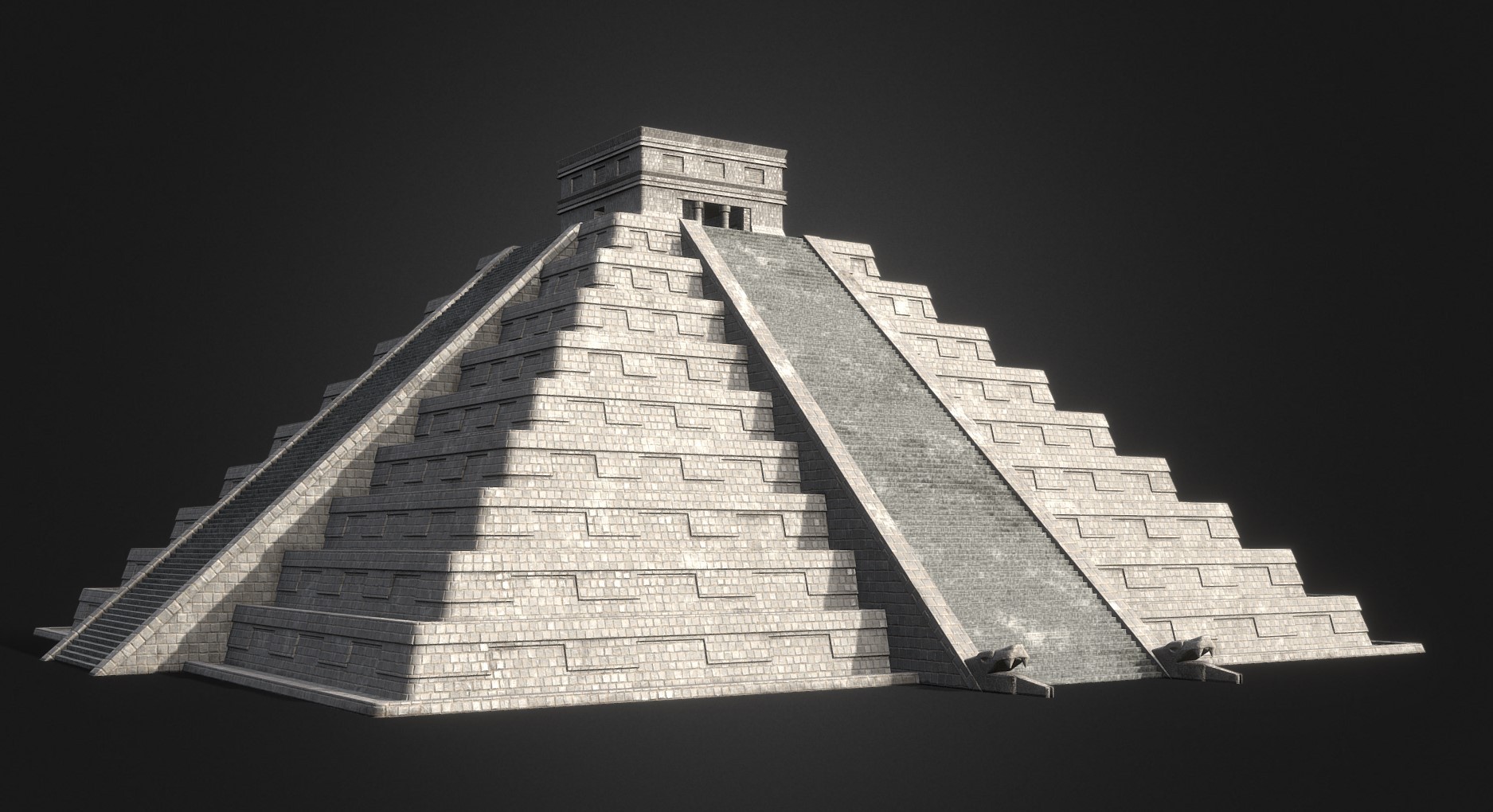 金字塔3d模型0