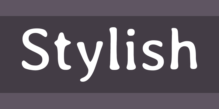 Stylish字体0