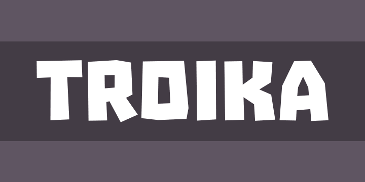 Troika字体0