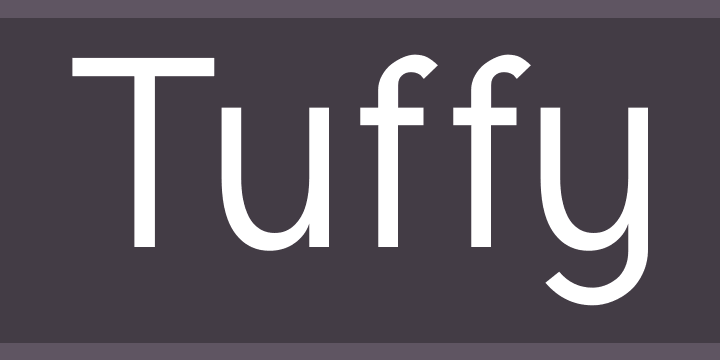 tuffy字体0