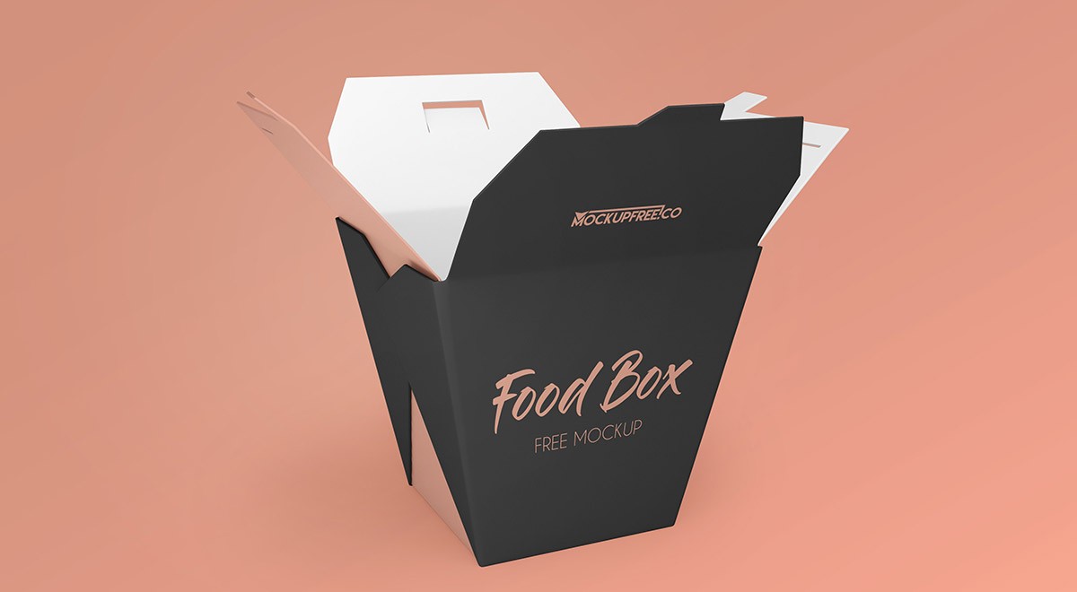 食物包装盒展示样机0