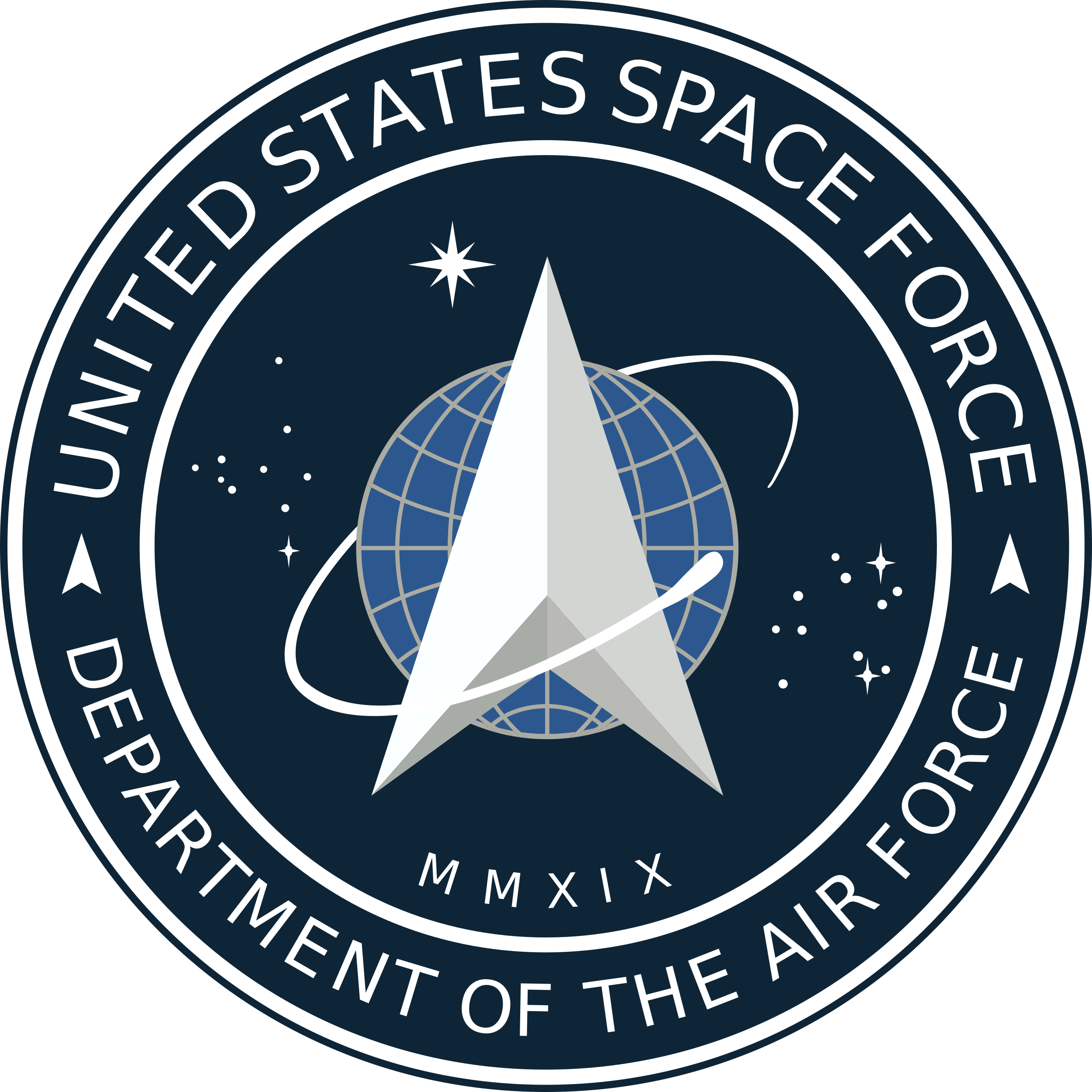 United States Space Force（美国空间部队）矢量logo0