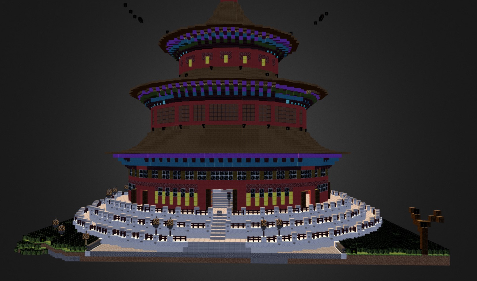 北京天坛3d模型2