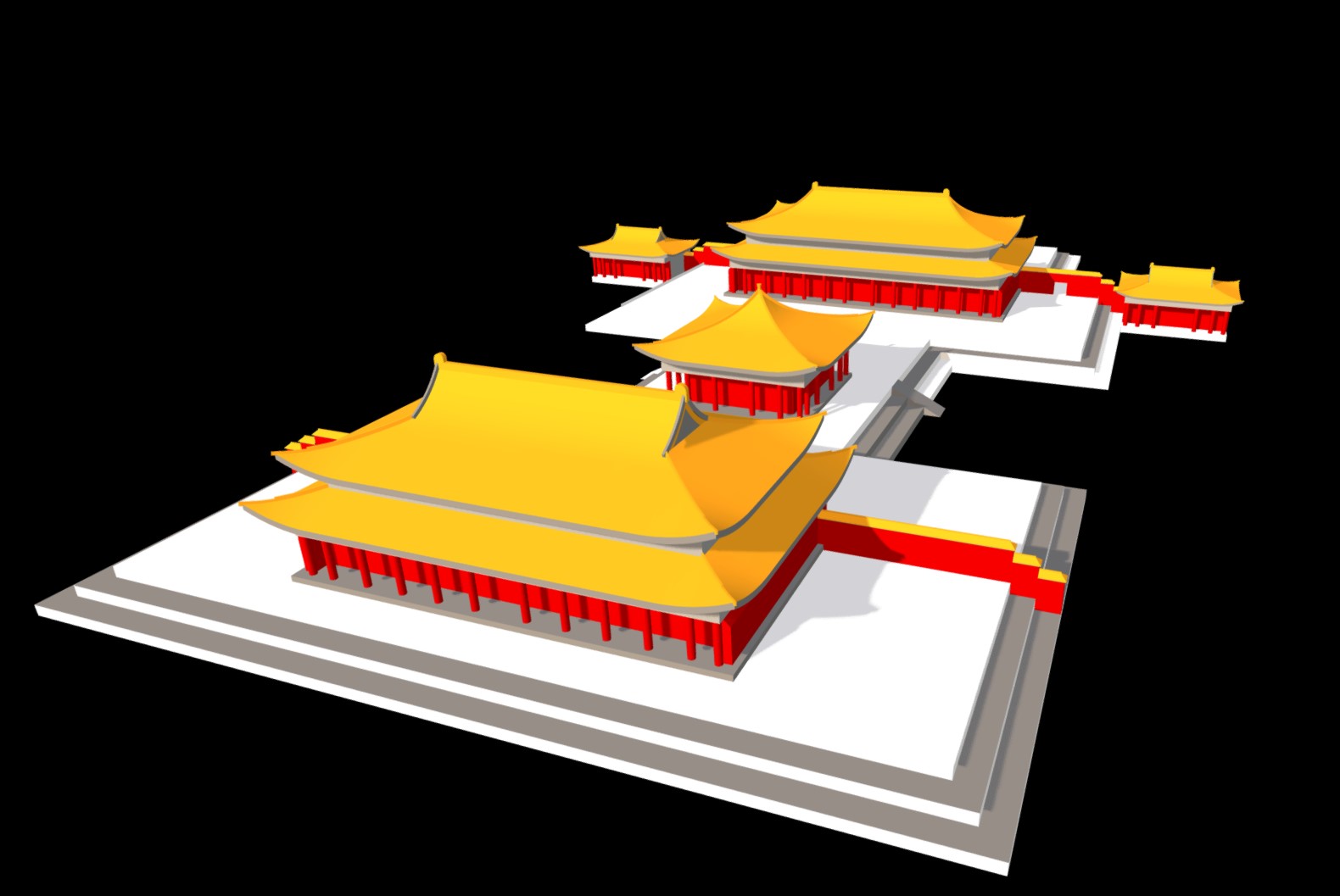 北京故宫3d模型2