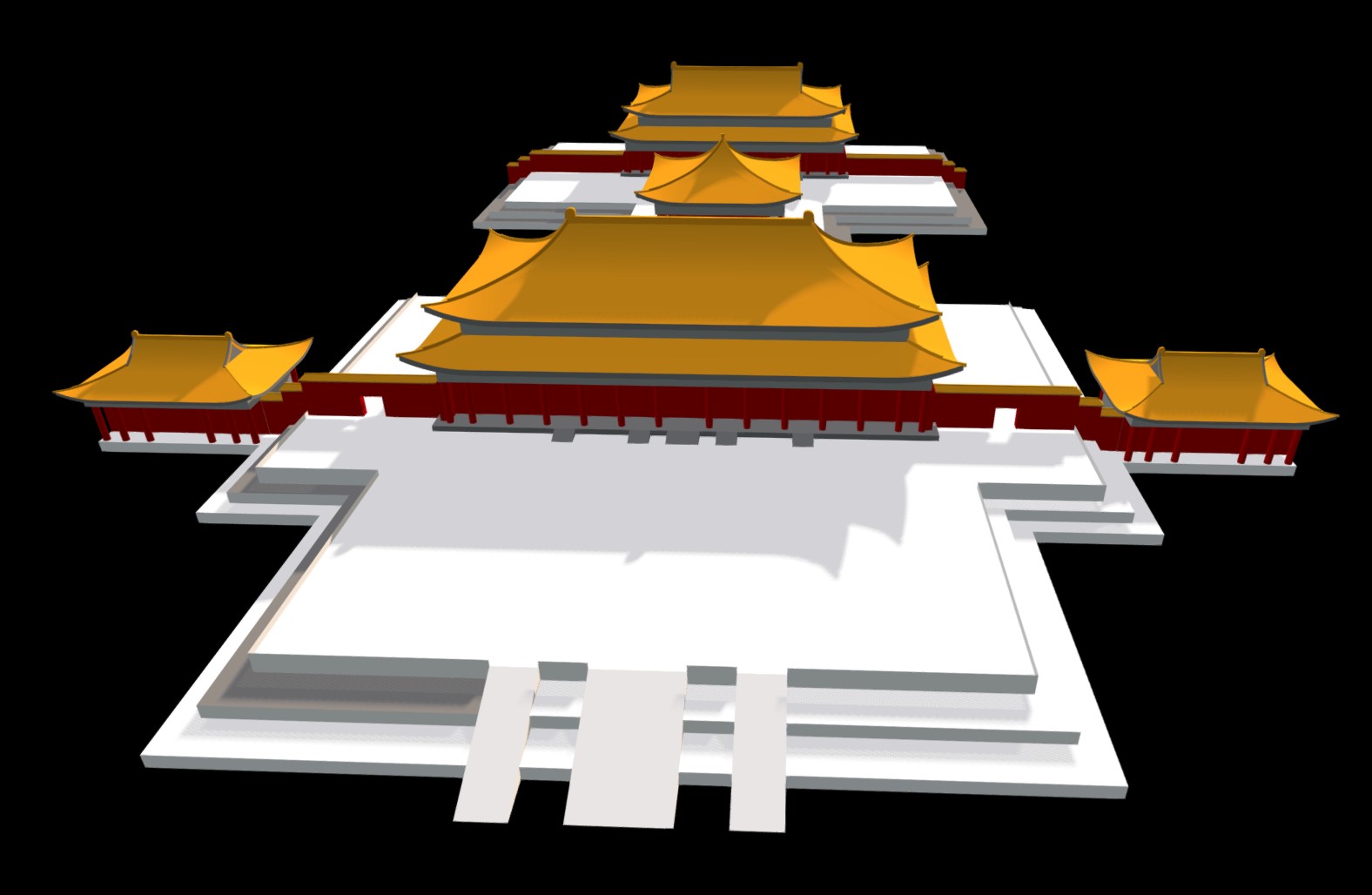 北京故宫3d模型0