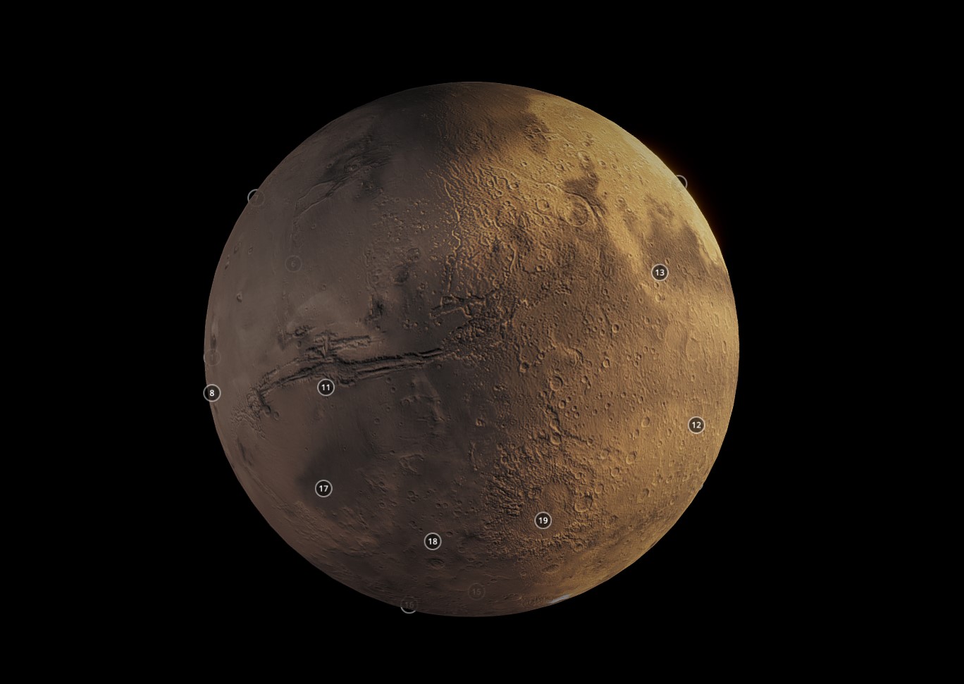火星3d模型0