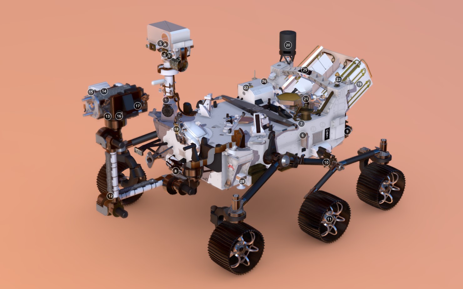 火星车3d模型0
