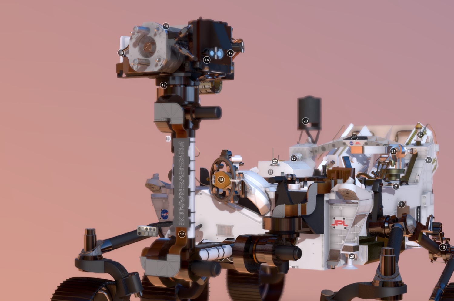 火星车3d模型1