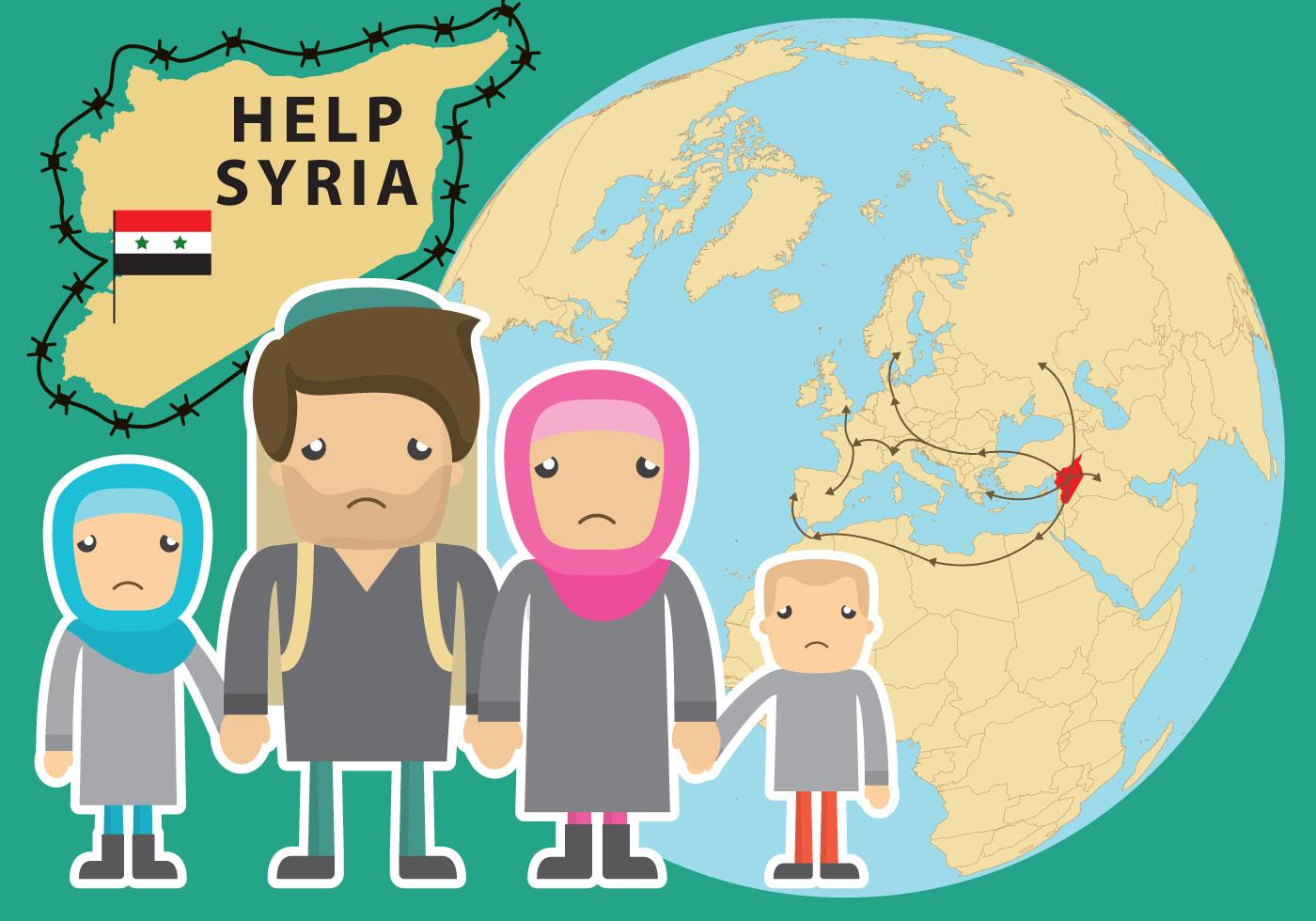叙利亚难民插图0